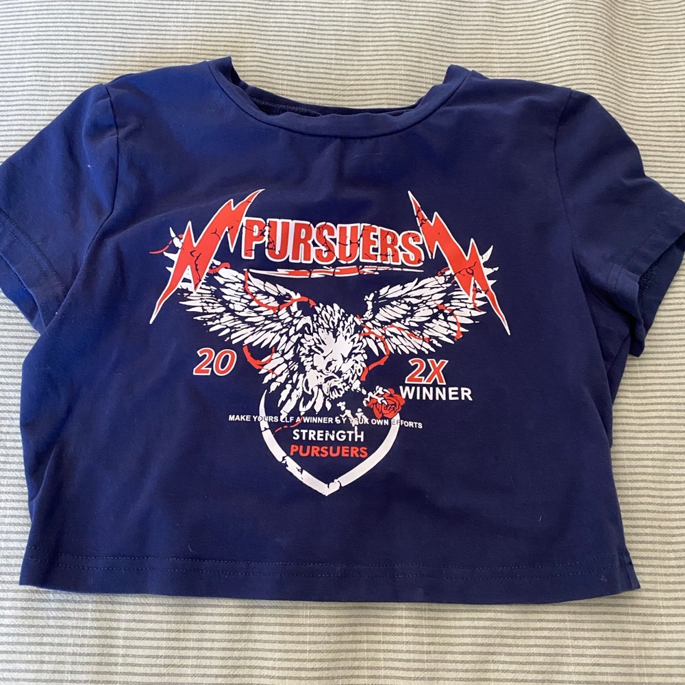 Graphic Crop Baby Tee